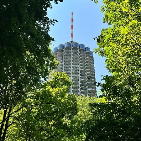 Appartement Primero Top-suite I 22 Stock I Messe Zentrum Kongress Augsbourg